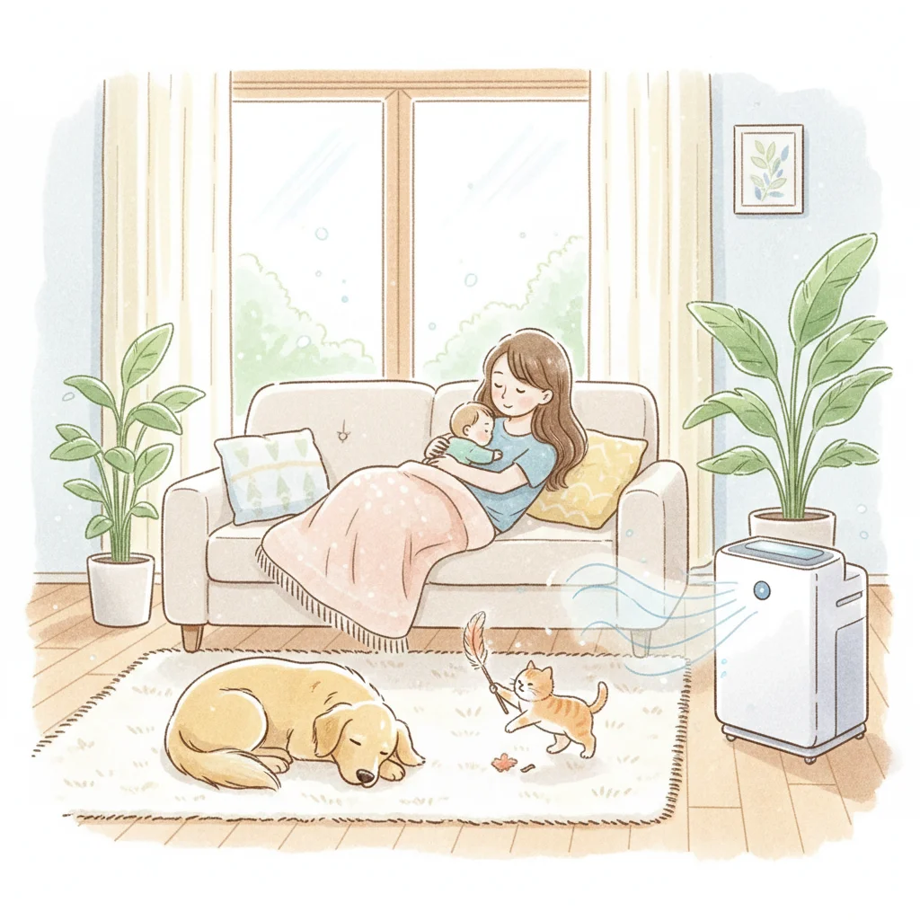 Chemical-free home after heat treatment, safe for pets and individuals.